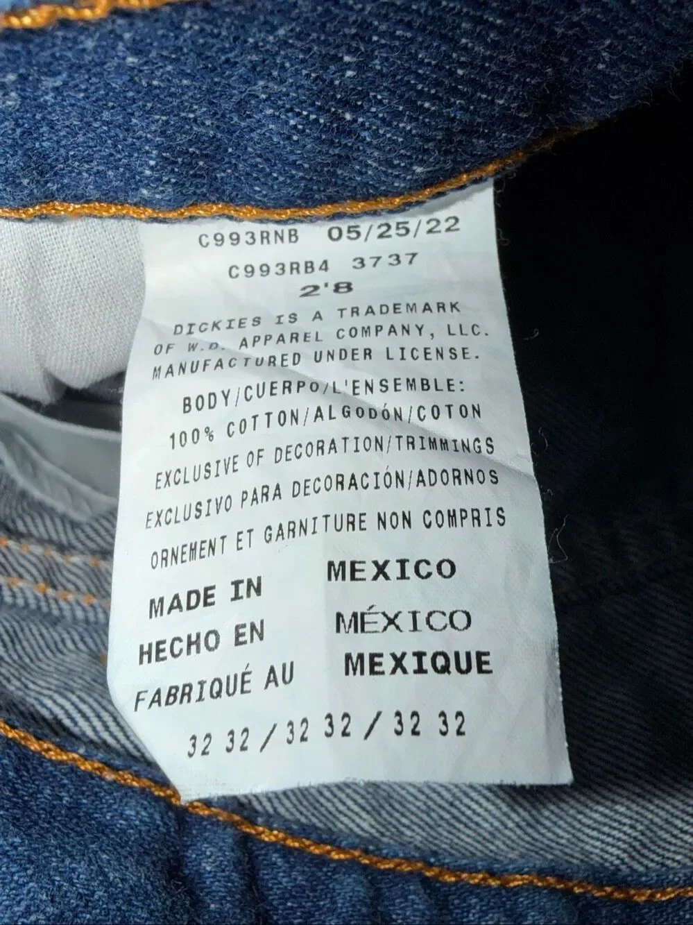 Dickies jeans size 32x32